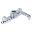 #GER42-116 Gerber Classics™ Two Handle Kitchen Faucet Deck Plate Mounted Less Spray