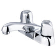#GER43-411-65 Gerber Classics™ Two Handle Centerset Lavatory Faucet w/ Metal handles Less Drain -Less Pop Up