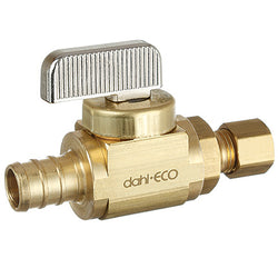 #HC9907LF - Dahl #521-PX3-30 Pex 1/4-Turn Mini Ball Valve