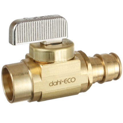 #HC9912LF - Dahl Wirsbo/Uponor Pex  1/4-Turn Mini Ball Valve