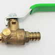 #WPXD-3/4 Boston Metal Wirsbo Brass Pex Ball Valve 3/4" w/ Drain