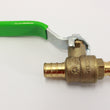#WPX-1 Boston Metal 1" Wirsbo Brass Pex Ball Valve