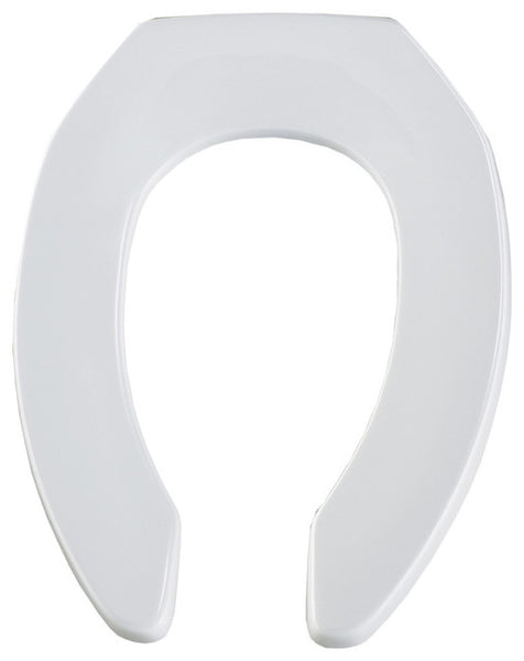 #TS295SSCT-WHITE - Open Front Less Cover Toilet Seat