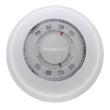 #T87K1007 - Honeywell T87K Round Non-Programmable, Heat Only, Mechanical Thermostat