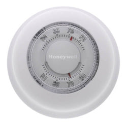 #T87K1007 - Honeywell T87K Round Non-Programmable, Heat Only, Mechanical Thermostat