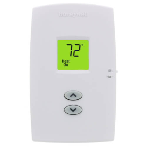 #TH1100DV1000 - Honeywell PRO 1000 Non-Programmable, Heat Only, Vertical Thermostat