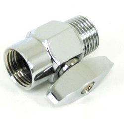 #HC1065 All brass Water-Saving Flow Control and Shut Off Valve for Shower Head 1/2