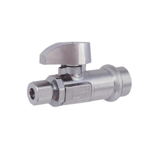 #26-1016P - Supply Stops for Press Straight/Chrome