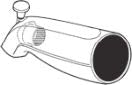 #TS154 - Diverter Tub Spout