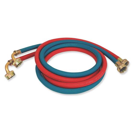 #EZ60315 - Rubber Washing Machine Hoses w/ Elbow