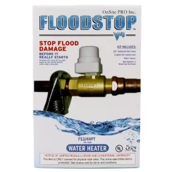 #FS34NPT - Floodstop Water Heater Kit