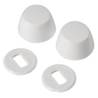 #HC1431 White Plastic Toilet Bowl Cap
