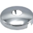 #HC7039 CP Metal Shower Arm Escutcheons