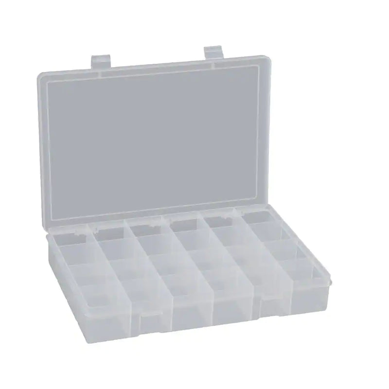 PL24CLEAR 24 Compartment Clear Small Parts Compartment Box – hatcreekoutfit