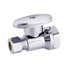 #P13113 - 3/8" FIP x 3/8" OD Straight 1/4 Turn Stop