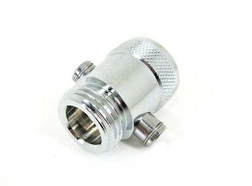#S335 All brass Water-Saving Flow Control and Shut Off button for Shower Head 1/2" MIPS