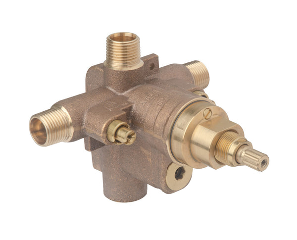 #S261XBODY - Temptrol® Shower Valve Body with Integral Volume Control and EasyService™ Stops