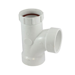 #HC9220 - PVC DWV 1-1/2 Sanitary Tee Sink Strainer Adapter