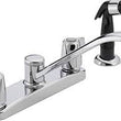 #HC1007 -  Peerless 2 Handle Washerless 1/4 Turn Kitchen Faucet