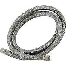 #HC4046-15 Stainless Steel Icemaker Connector 15'
