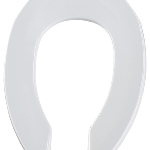 #TS295SSCT-WHITE - Open Front Less Cover Toilet Seat
