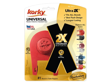 #K2017BP - Korky Universal Ultra 2X® High Performance Flapper