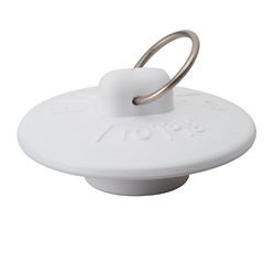 #HC1141 - White Rubber Stopper for Tub