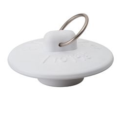 #HC1140 - White Rubber Stopper for Lav