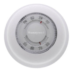 #T87K1007 - Honeywell T87K Round Non-Programmable, Heat Only, Mechanical Thermostat