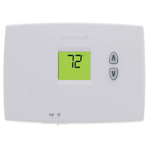 #TH1100DH1004 - Honeywell PRO 1000 Non-Programmable, Heat Only, Horizontal Thermostat